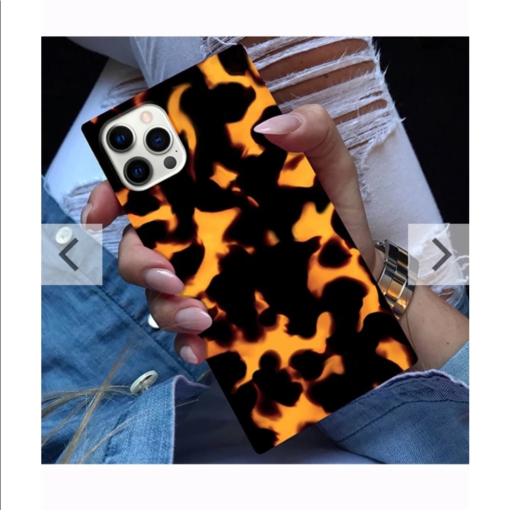 Tortoise Print Square iPhone Case - iPhone 11 Pro